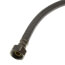 72" Universal Braided Stainless Steel Hose Faucet Connector (1/2 FIP x 3/8", 7/16", 1/2" Compression, 1/2" FIP)