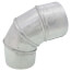4" 26 Ga Galvanized Elbow