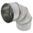 4" 26 Ga Galvanized Elbow