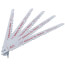 Milled Variable/Standard Reciprocating BiMetal Wood Saw Blade (5 Pack)