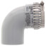 4" PolyPro 90° Elbow w/ LB2