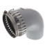4" PolyPro 90° Elbow w/ LB2