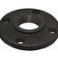 4" x 9" Black Cast Iron Blind Flange, Class 125