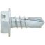 #10 x 1/2" Drill Point Hex Washer Head Metal Sheet Metal Screw (500 Pack)