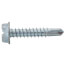 #10 x 1" Drill Point Hex Washer Head Metal Sheet Metal Screw (500 Pack)