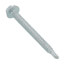 #10 x 2" Drill Point Hex Washer Head Metal Sheet Metal Screw (350 Pack)