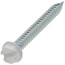 8 x 1-1/2 Taper Point Sheet Metal Screws with White Heads (Pack of 250)