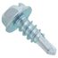 #8 x 1/2" Drill Point Hex Washer Head Metal Sheet Metal Screw (1000 Pack)