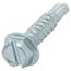 #8 x 3/4" Drill Point Hex Washer Head Metal Sheet Metal Screw (500 Pack)