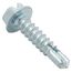 #8 x 3/4" Drill Point Hex Washer Head Metal Sheet Metal Screw (500 Pack)