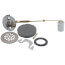 Quick Adjust Bath Waste Trip Lever Kit, Tubular Plastic PVC (Brushed Nickel)