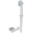 500 Quick Adjust 14.5" Tubular Plastic Bath Waste Trip Lever Kit (Chrome Plated)