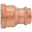 1" Press x 1-1/4" Female Copper Adapter