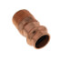 1/2" Press x Male Copper Adapter