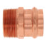 1-1/4" Press x Male Copper Adapter
