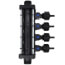 3/8", 4 Port PolyAlloy PEX Crimp MiniBloc