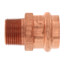 1" Press x 3/4" Male Copper Adapter