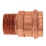 1-1/4" Press x 1" Male Copper Adapter