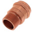 1-1/4" Press x 1" Male Copper Adapter