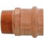 1-1/2" Press x 1-1/4" Male Copper Adapter