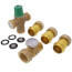 1" Press 5004 Mixing Valve w/ Gauge (Low Lead)