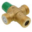 1" Sweat Union 5004 Heating Only Mixing Valve w/ Gauge