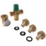 1" PEX Union 5004 Heating Only Mixing Valve w/ Gauge