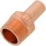 1/2" FTG Press x 3/4" Male Copper Street Adapter