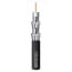 1000 ft - 18/1 RG6 CCS Quad-Shield (CATV) Video Cable - Black, Reel