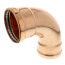 4" Press Copper 90° Elbow