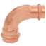 1" x 3/4" Press Copper 90° Elbow