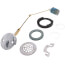 501 Quick Adjust Tubular Brass Trip Lever Bath Waste (Chrome Plated)