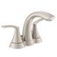 Seena Spot Resist Brushed Nickel 2 Handle Bathroom Faucet, 5010SRN