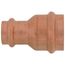 1-1/4" x 3/4" Press Copper Reducer Coupling