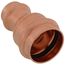 1-1/4" x 3/4" Press Copper Reducer Coupling