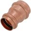 1-1/4" x 1" Press Copper Reducer Coupling