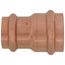1-1/4" x 1" Press Copper Reducer Coupling