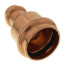 1-1/2" x 3/4" Press Copper Reducer Coupling
