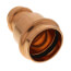 1-1/2" x 1" Press Copper Reducer Coupling