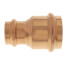1-1/2" x 1" Press Copper Reducer Coupling