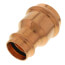 1-1/2" x 1" Press Copper Reducer Coupling