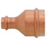 2" x 3/4" Press Copper Reducer Coupling