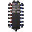 1/2", 14 Port PolyAlloy Crimp MANABLOC (6 hot, 8 cold)