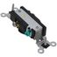 Commercial-Grade Single Receptacle, NEMA 5-15R - White (15A, 125V, 2P)