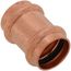 1" Press Copper Coupling, No-Stop