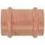 1-1/4" Press Copper Coupling, No-Stop
