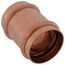 2" Press Copper Coupling, No-Stop