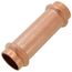 3/4" Press Extended Length Copper Coupling, No-Stop