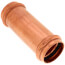 1-1/4" Press Extended Length Copper Coupling, No-Stop