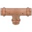 1/2" Press Copper Tee